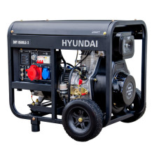 Дизельный генератор 6,5 кВт Hyundai (Хендай) DHY 8500LE-3